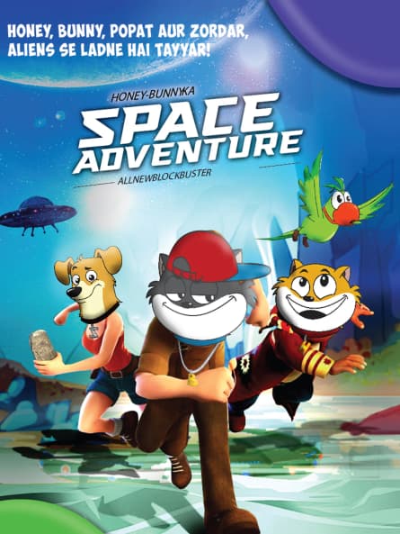 Honey și Bunny: Aventură în spațiu